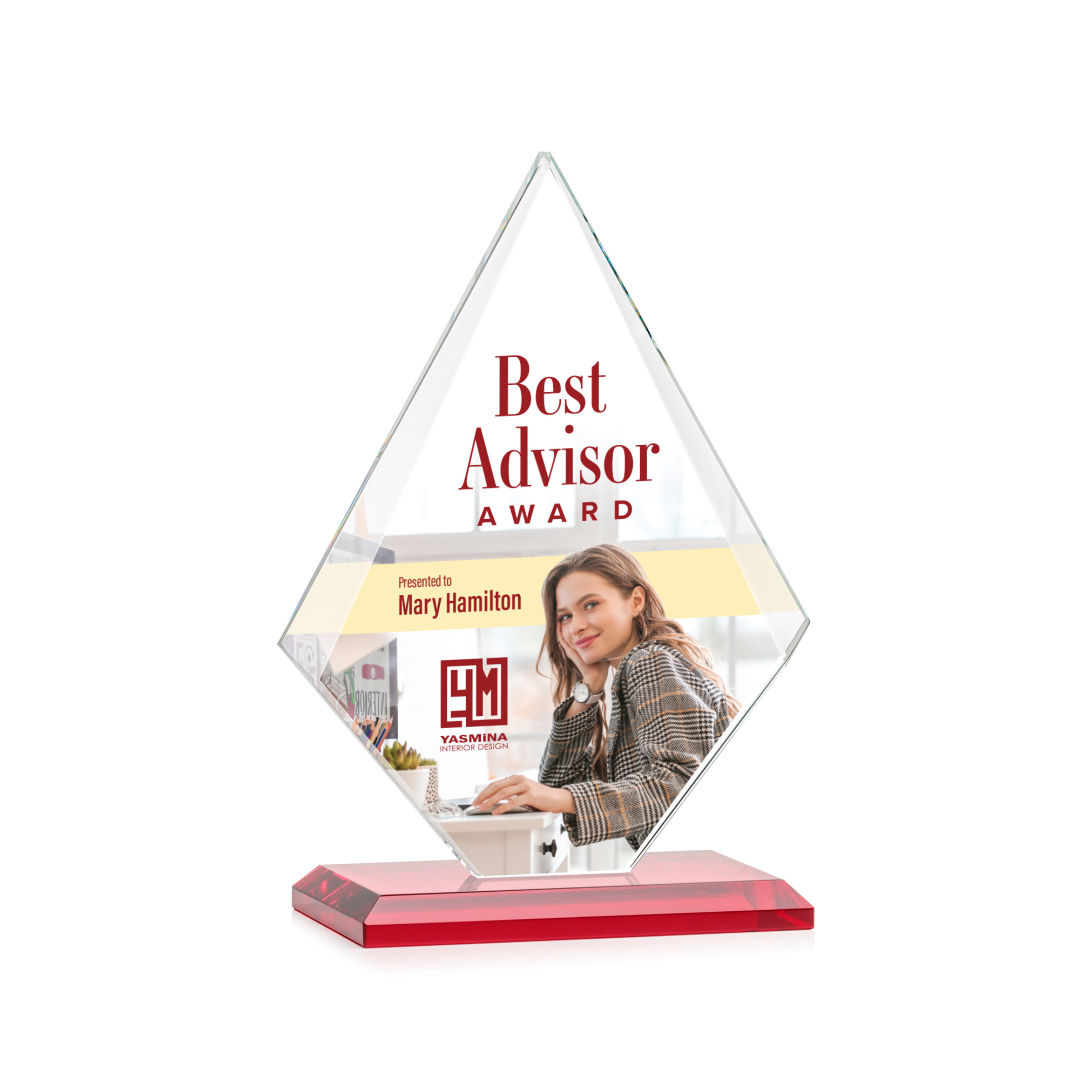 Rideau VividPrint™ Award - Red 3
