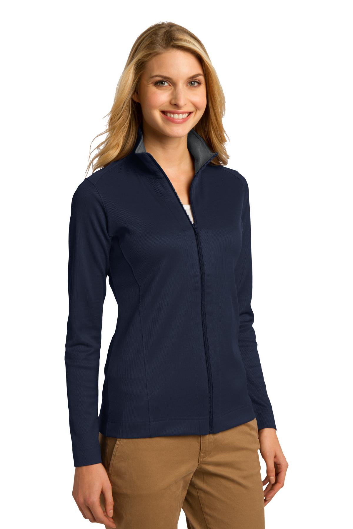 Port Authority Women's Vertical Texture Full-Zip Jacket. L805 28