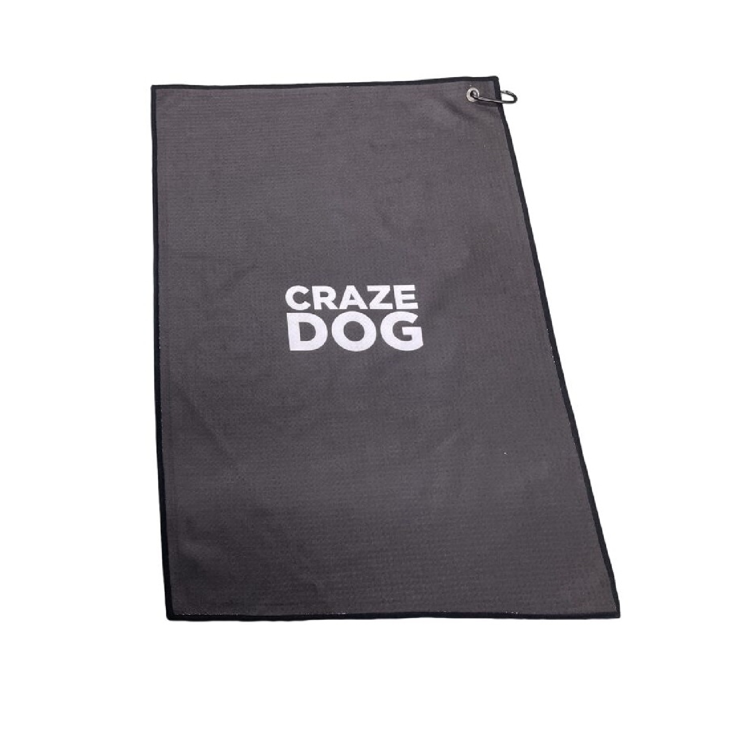 Full Color Waffle Style Golf Towel with Carabiner 4