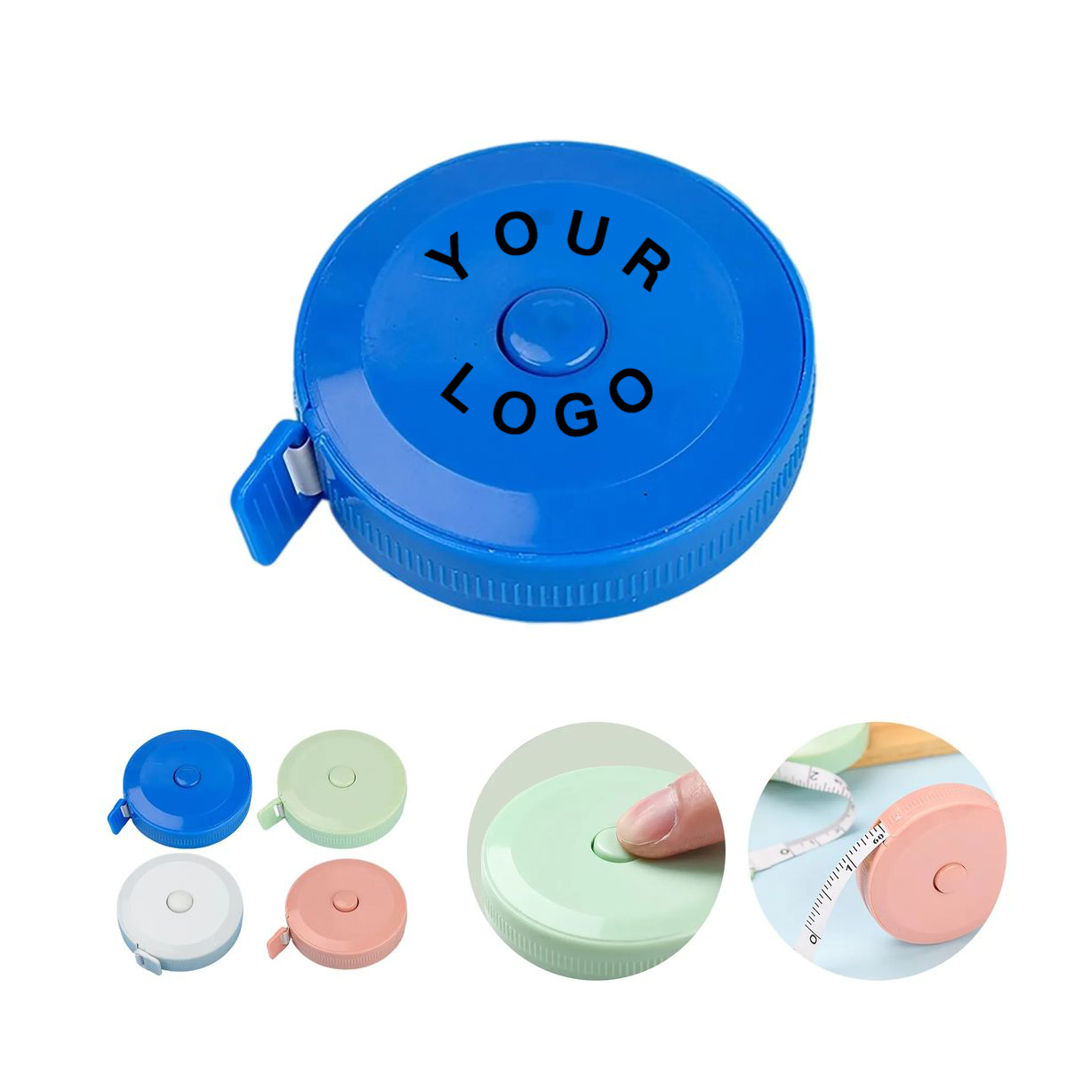 Retractable Tape Measure with PVC Tape for Easy Measurement 2