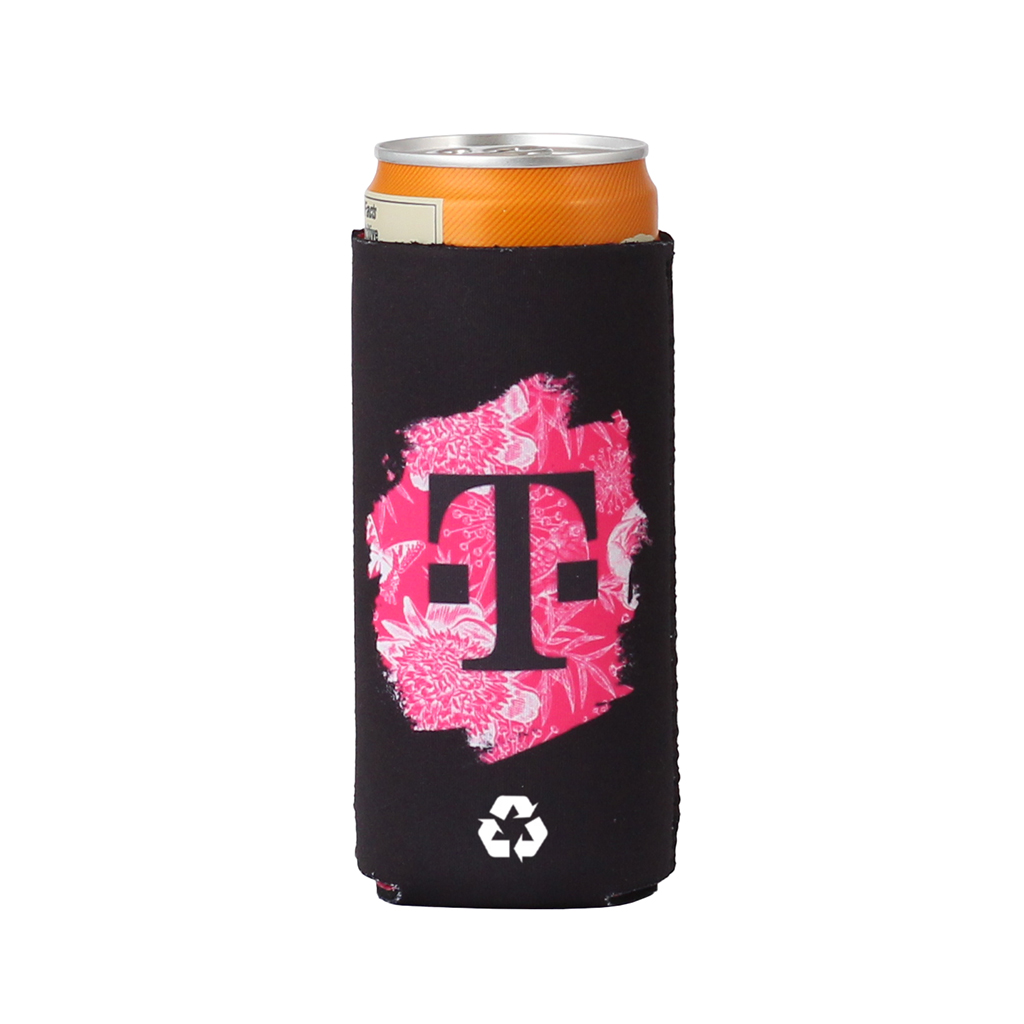 Slim Recycled Neoprene Can Cooler - Full Color 2