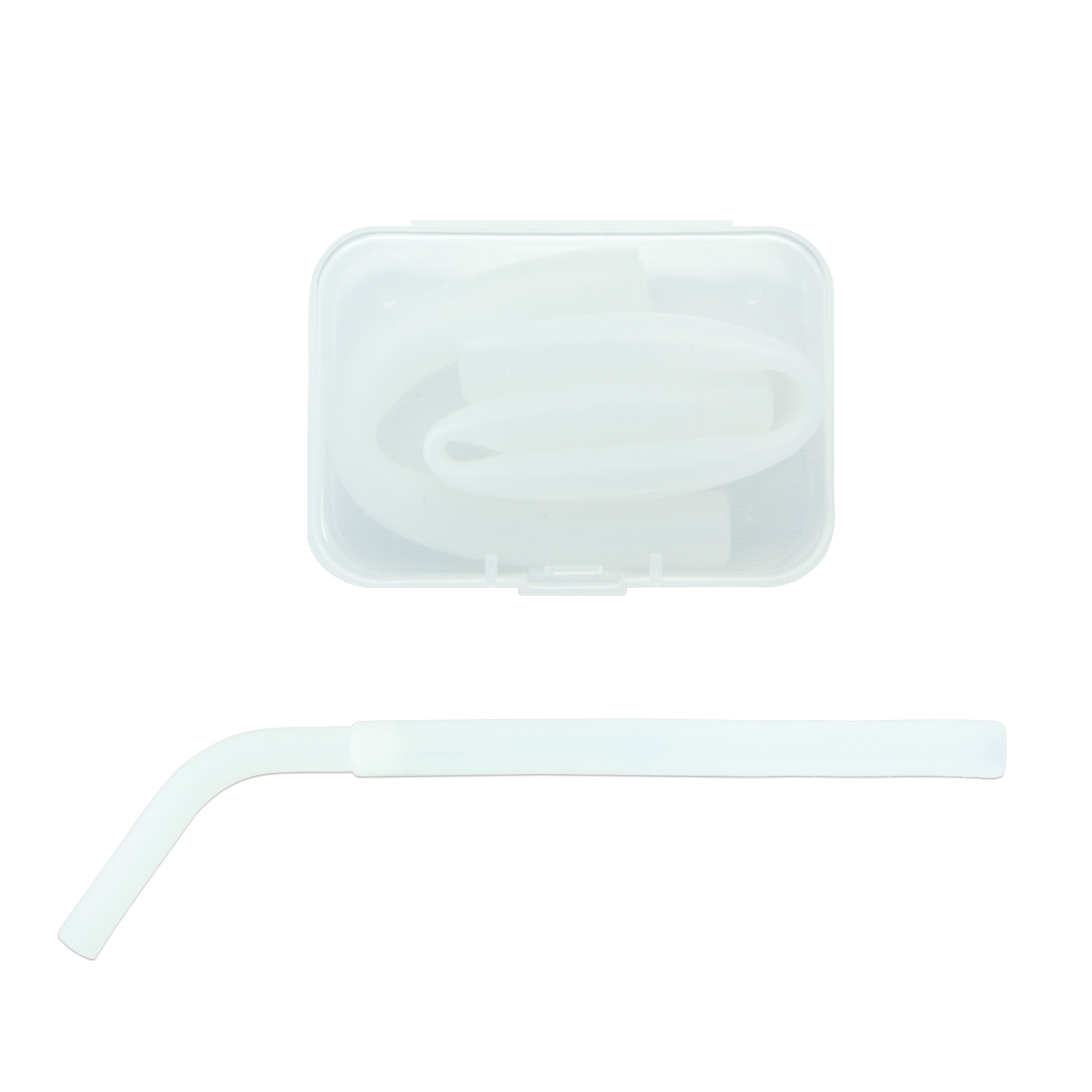 Calisto Silicone Straw, custom straw with logo imprint 3