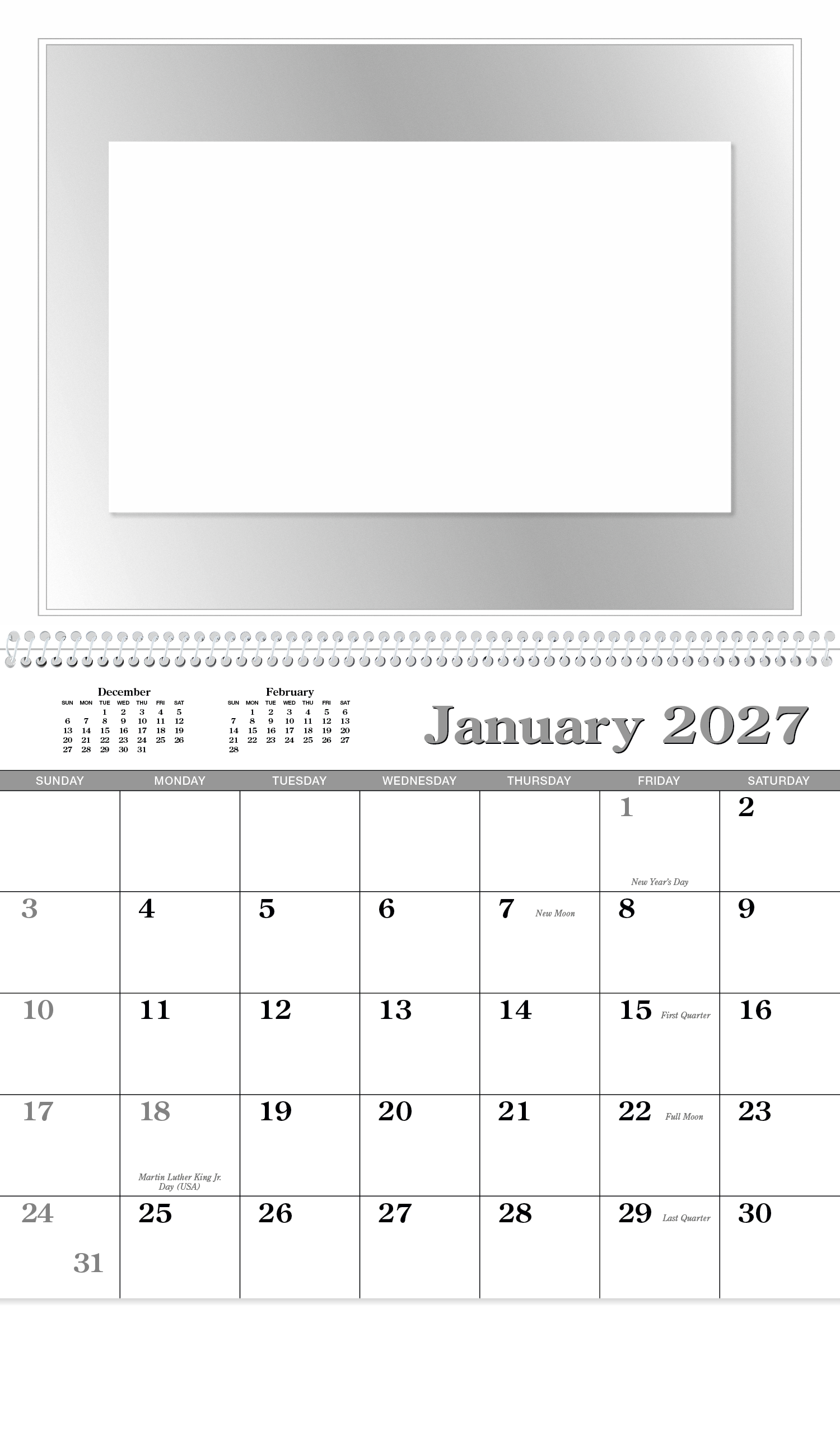 Triumph® Calendars Memo Appointment with Picture 27