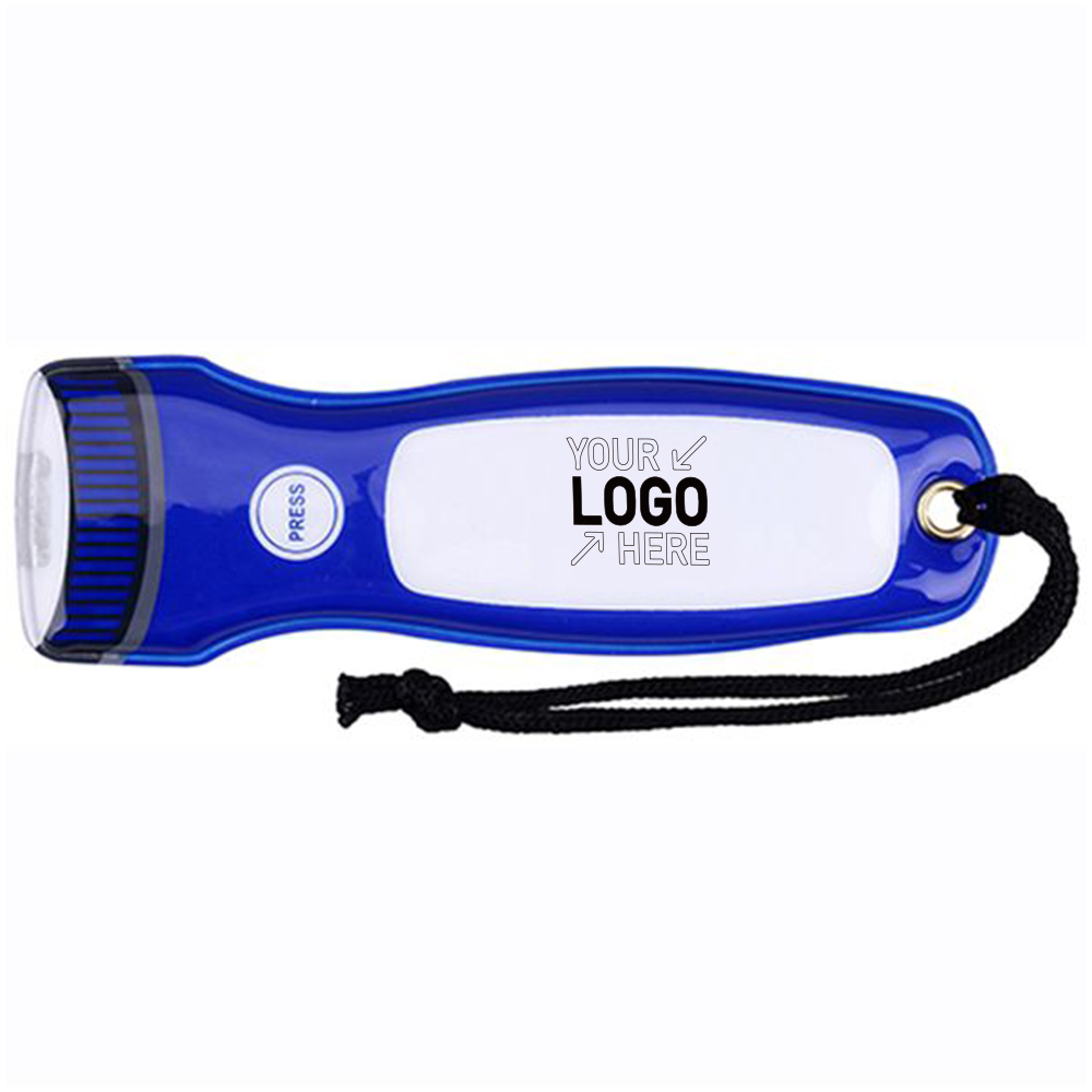 PVC LED Flashlight Key Chain 5