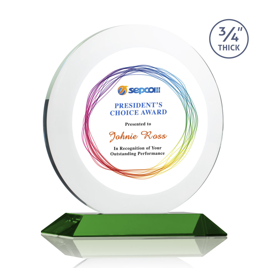 Gibralter VividPrint™ Award - Green 11