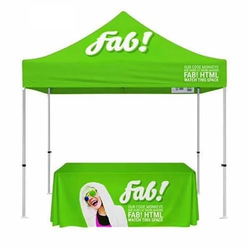 Full Dye Sublimated Canopy Tent & 6ft Table Cloth 3