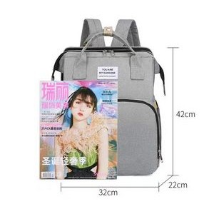 Multifunctional Baby Diaper Bag Outdoor Baby Bed Backpack 4