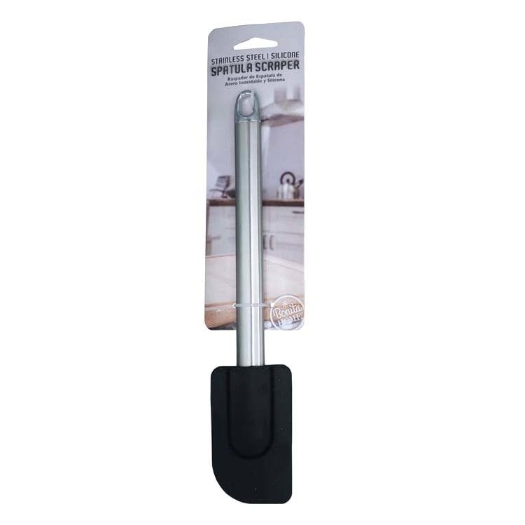 Silicone Spatula Scrapers - Black 10.5" 2