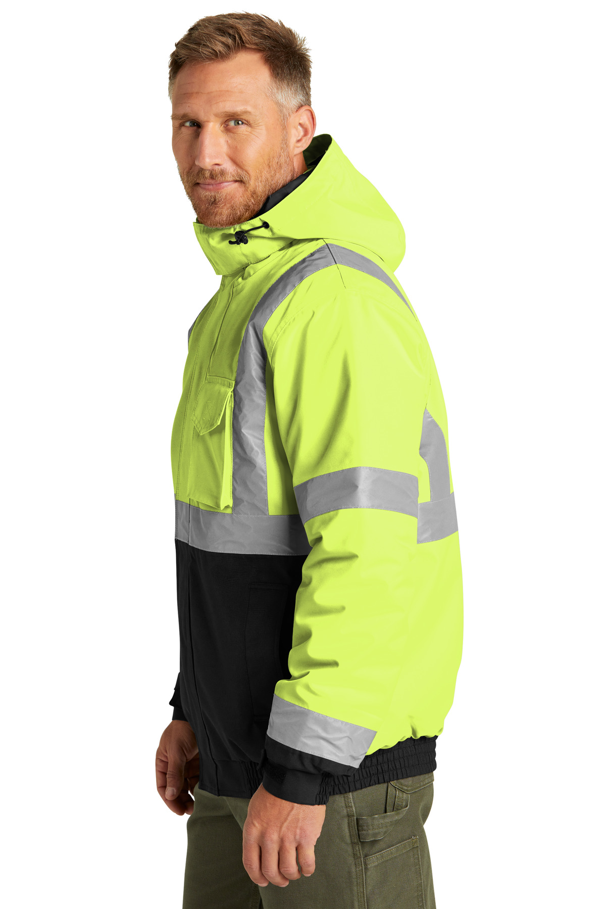 CornerStone ANSI 107 Class 3 Economy Waterproof Insulated Bomber Jacket CSJ500 8