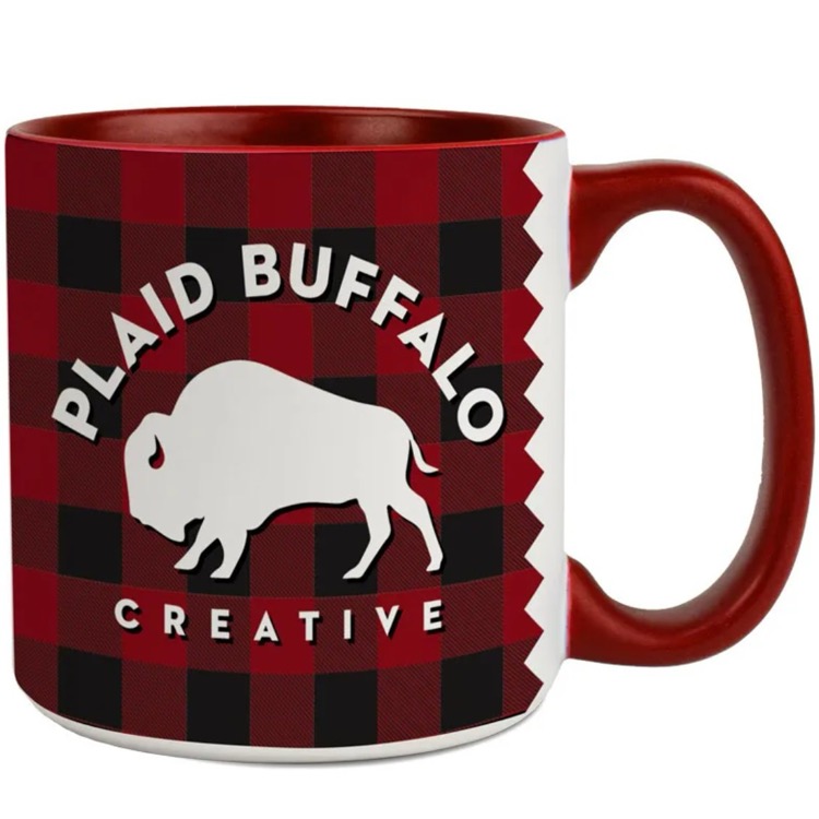 20 Oz. Supersized Two Tone Mug w/Matte Finish