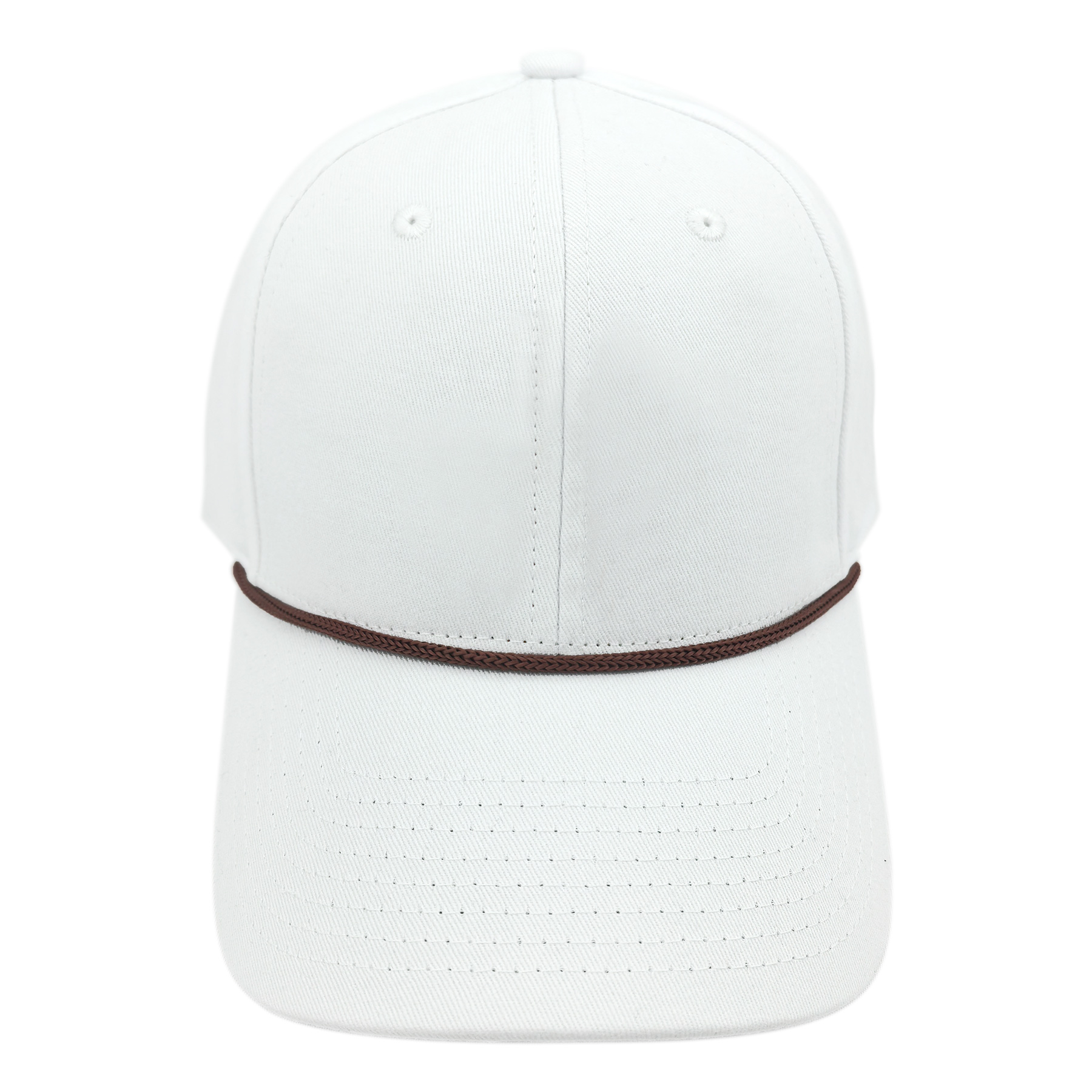 3D Embroidery 6-Panel Cotton Baseball Cap With Cord 10