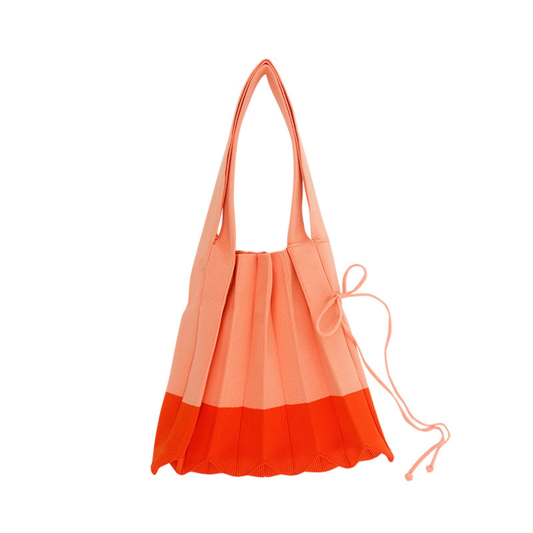 Pleats Knit Bag, custom tote bag with logo imprint 1