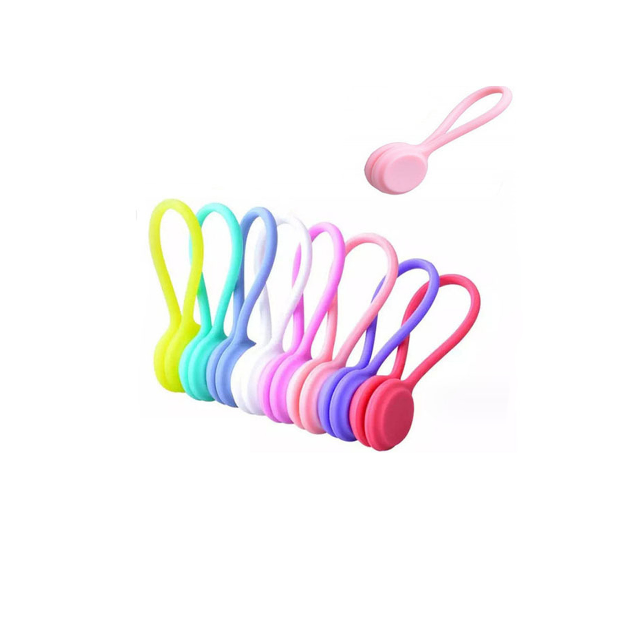Silicone Magnetic Cable Winder 3