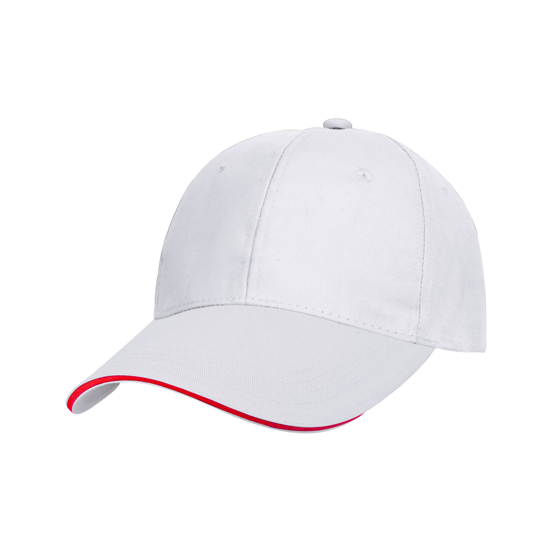 Structured Cotton Twill Sandwich Cap 12