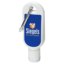 Safeguard 1 oz Sunscreen Lotion with Carabiner 1