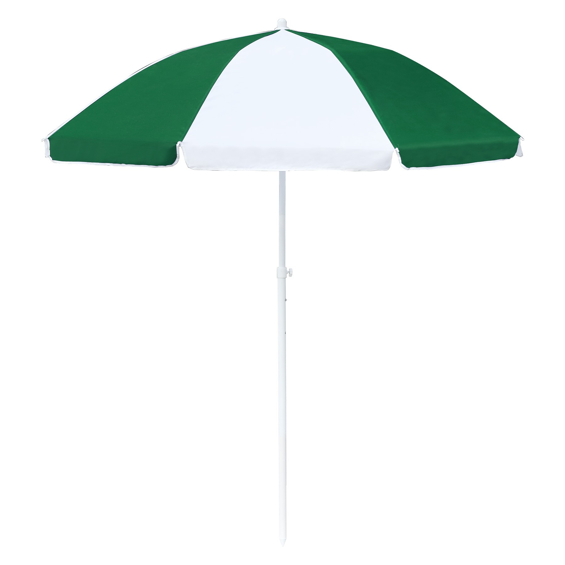 7' Steel Market Umbrella With 8 Panels 2