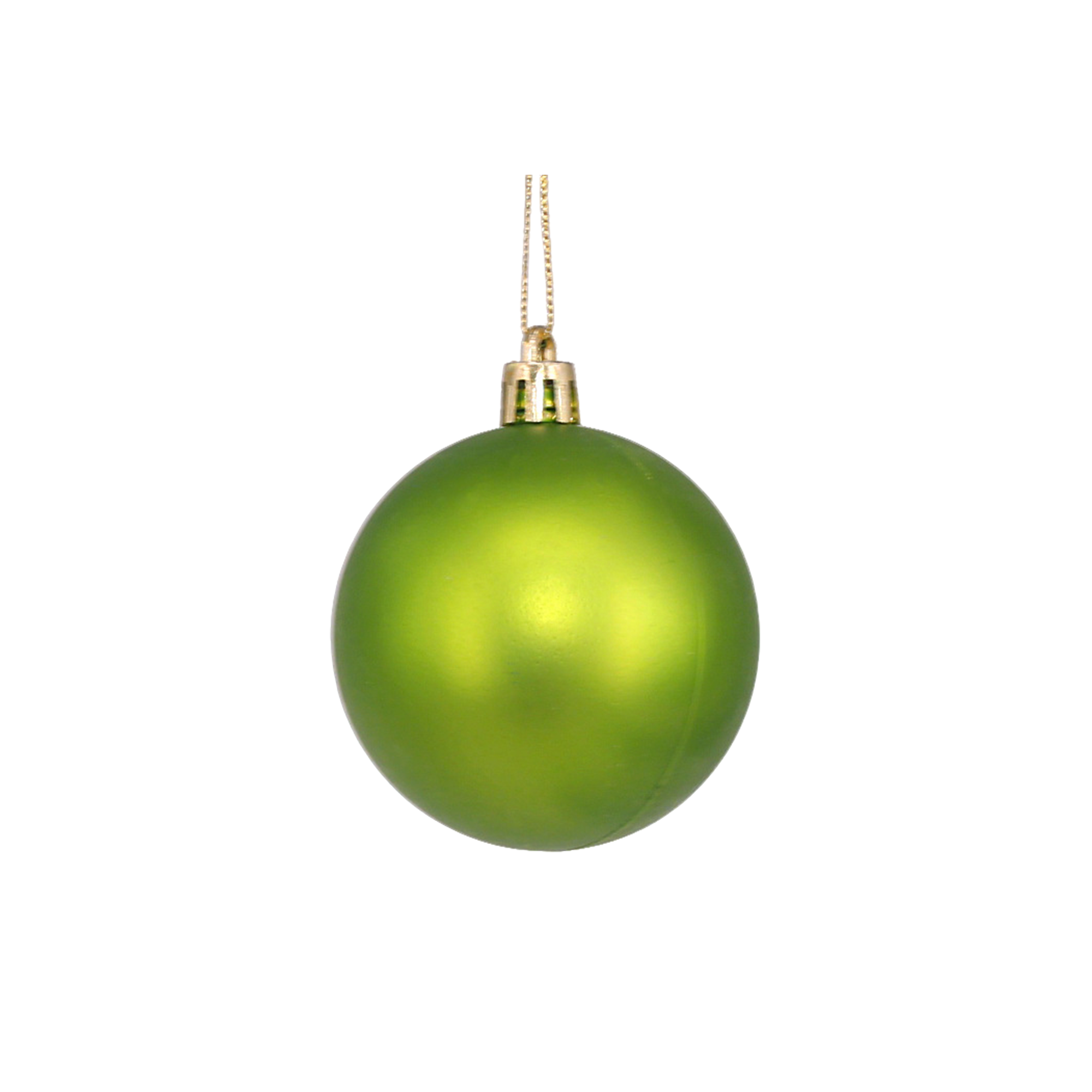 Plastic Ornament Ball With Aluminum Plate 3.2" Diameter 3