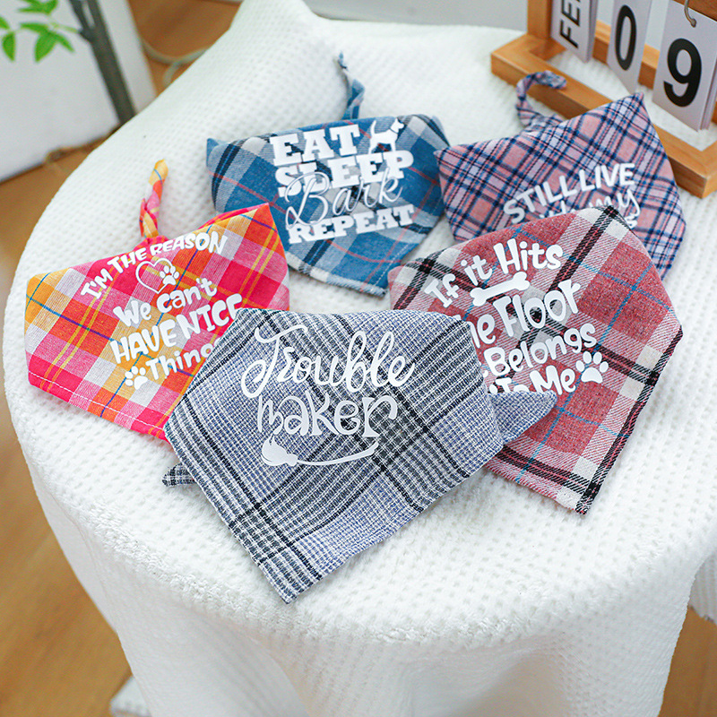 Pet Triangle Bandana 1