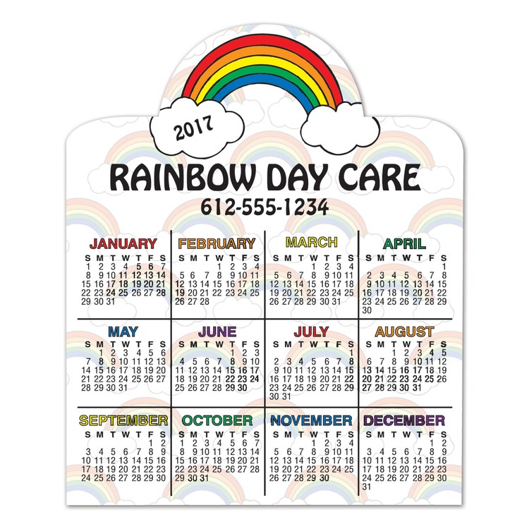 Vinyl Label Calendar (4.316"x 5.228") 2