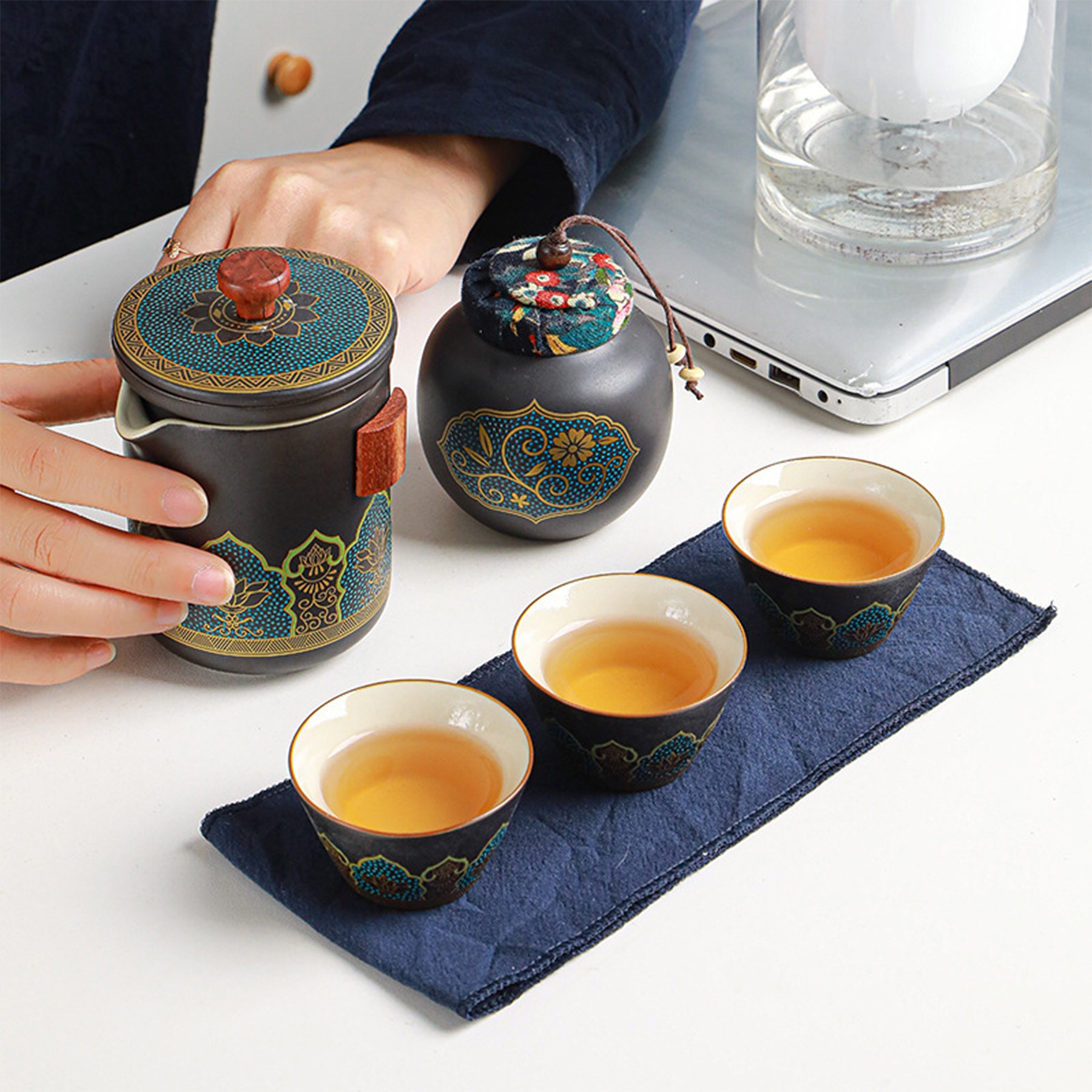 Travel Portable Teacup Set 2