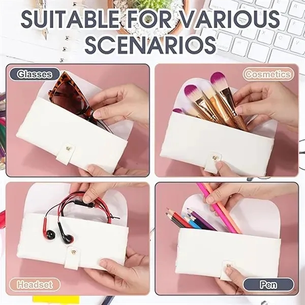 Soft PU Leather Sunglasses Pouch 7
