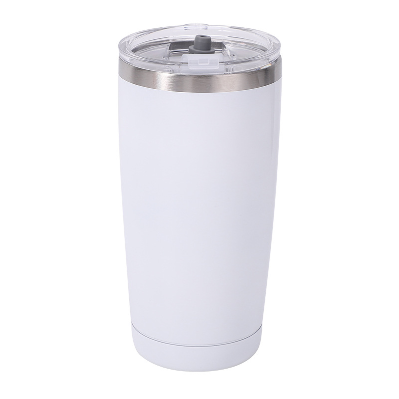 20 oz Insulated Stainless Steel Tumbler W/ Lid 10