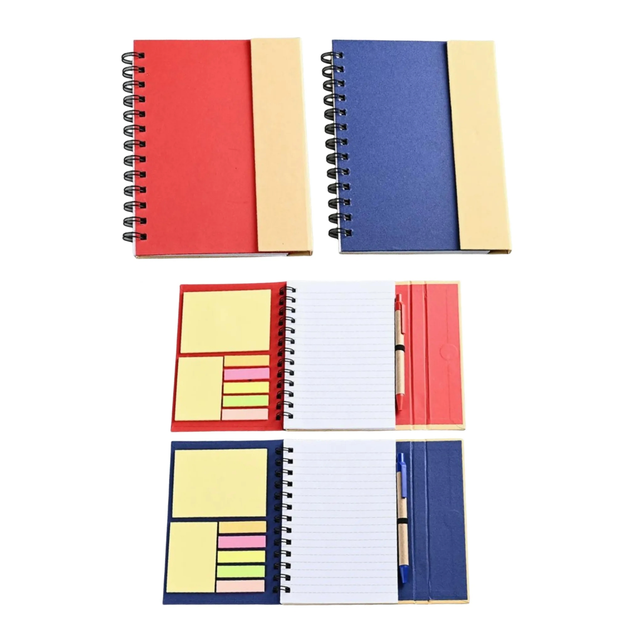 Magnetic Spiral Sticky Notebook 4