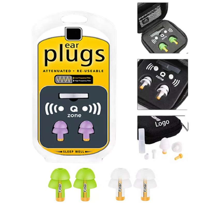 Portable Two-Layer Noise Cancelling Earplugs 8