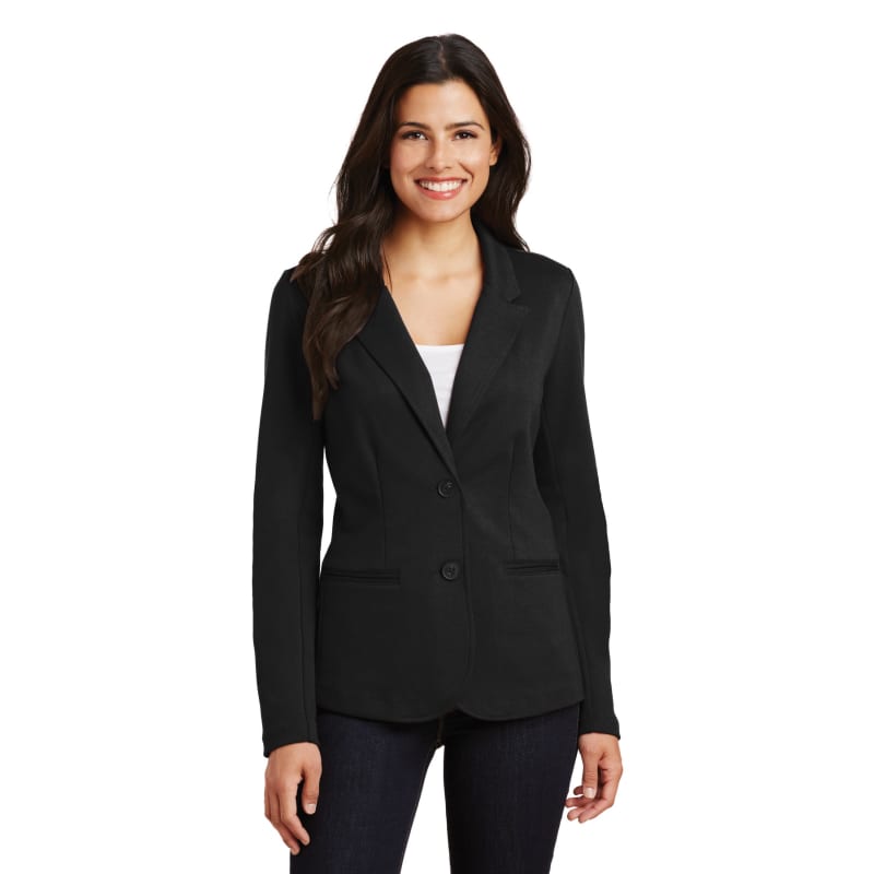 Port Authority Women's Knit Blazer. 6