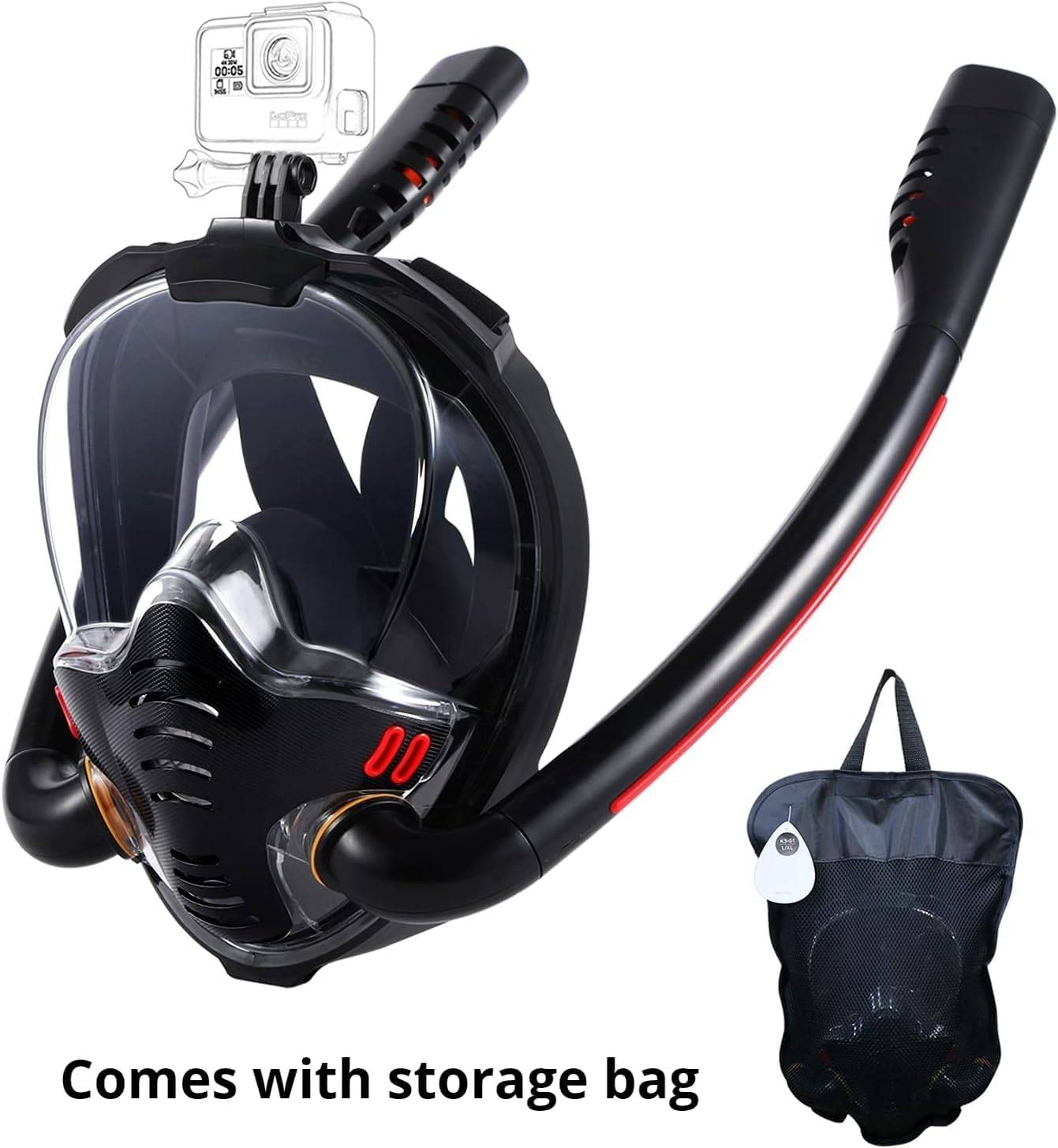 Anti-Fog Full Face Snorkel Mask 10