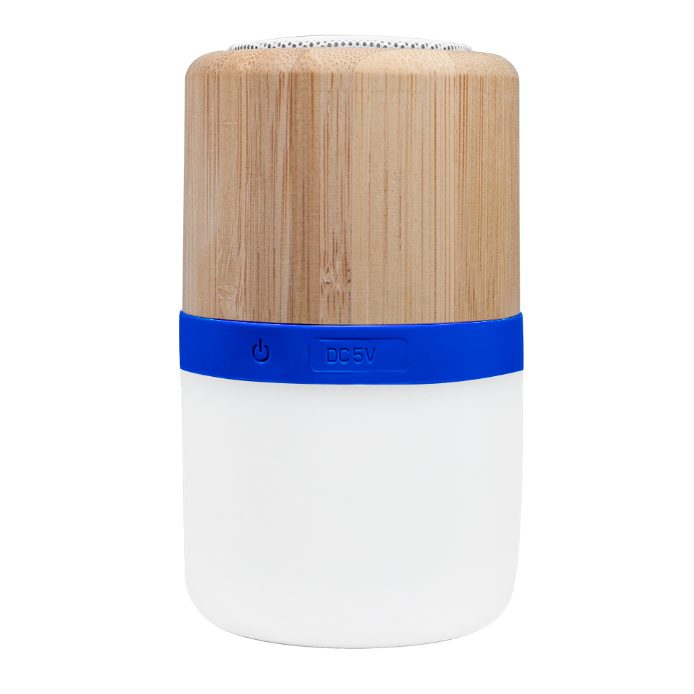 Bensley Bamboo Color Ambiance Nightlight Bluetooth Speaker