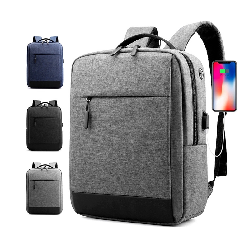 Laptop Backpack With Earphone Jack and USB Charging Port 3