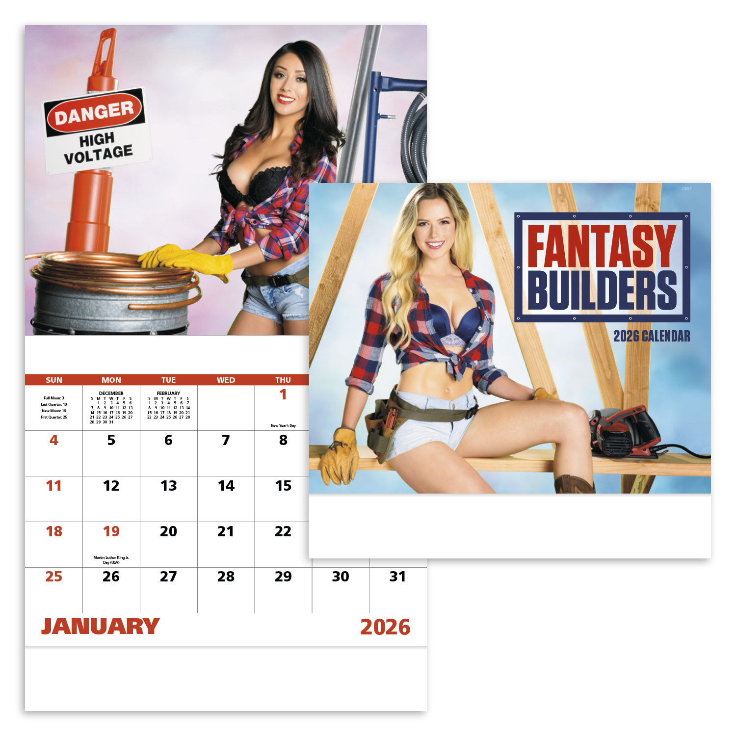 Good Value™ Fantasy Builders - Stapled Calendar 18