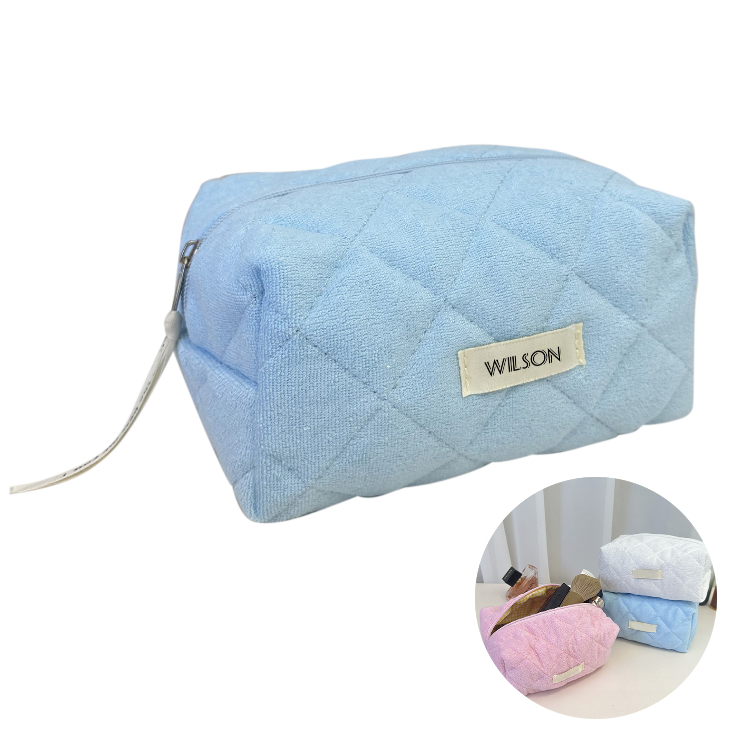 Dacron Plush Makeup Bag 9