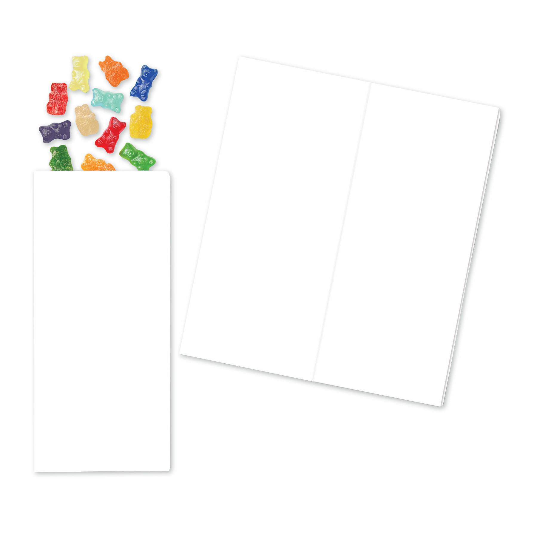Full-Color Custom Sweeter Cards with Albanese Sweet and Sour Gummi Bears 2