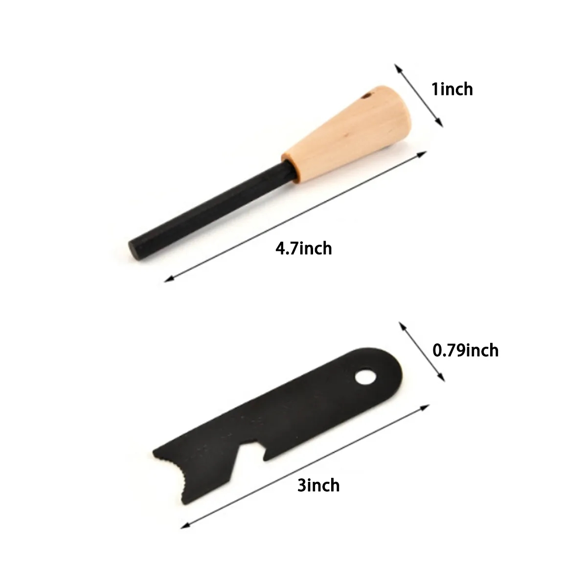 Outdoor Survival Tool Kit Magnesium Alloy Fire Starter 3
