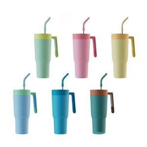 40 Oz Reusable Stainless Steel Travel Coffee Mug 2