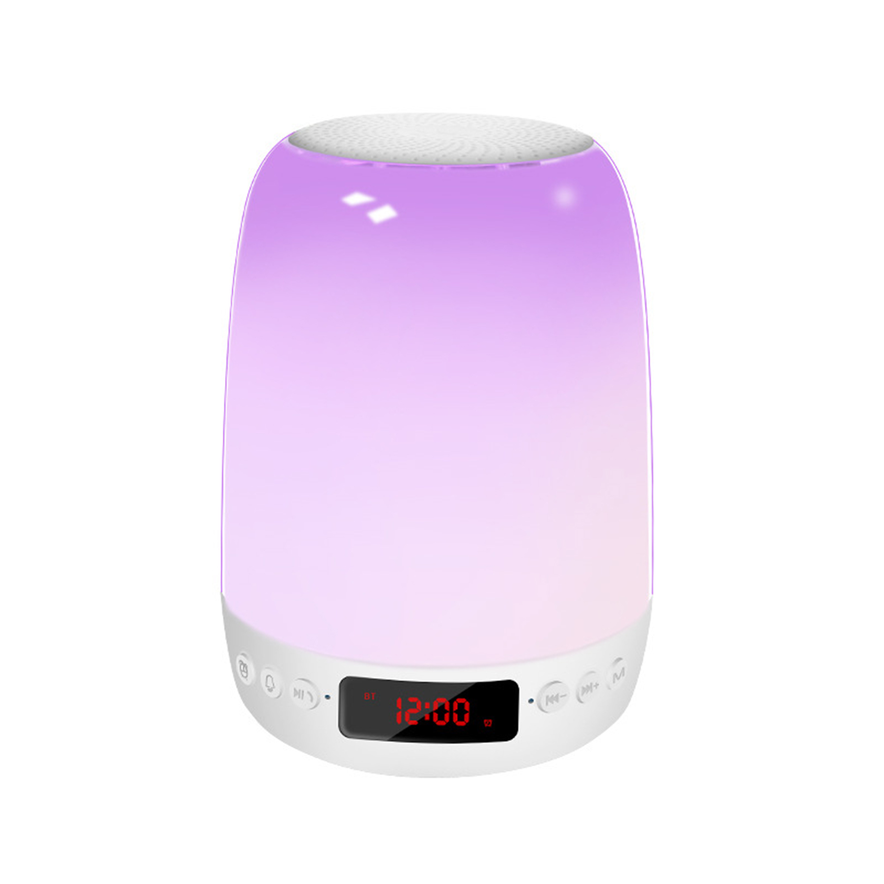 Multifunctional Led Lighting Bluetooth Speaker Alarm Clock 4