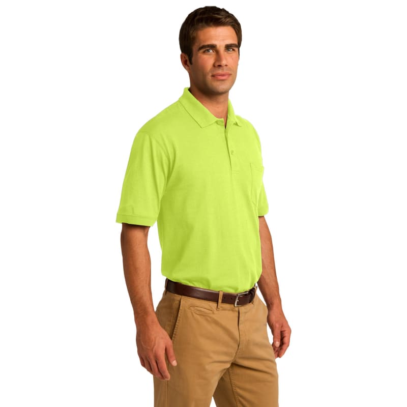 Port & Company Core Blend Jersey Knit Pocket Polo. 19