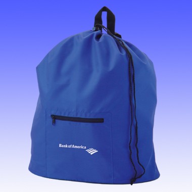 DRAWSTRING OVAL SHAPED BOTTOM BACKPACK 2