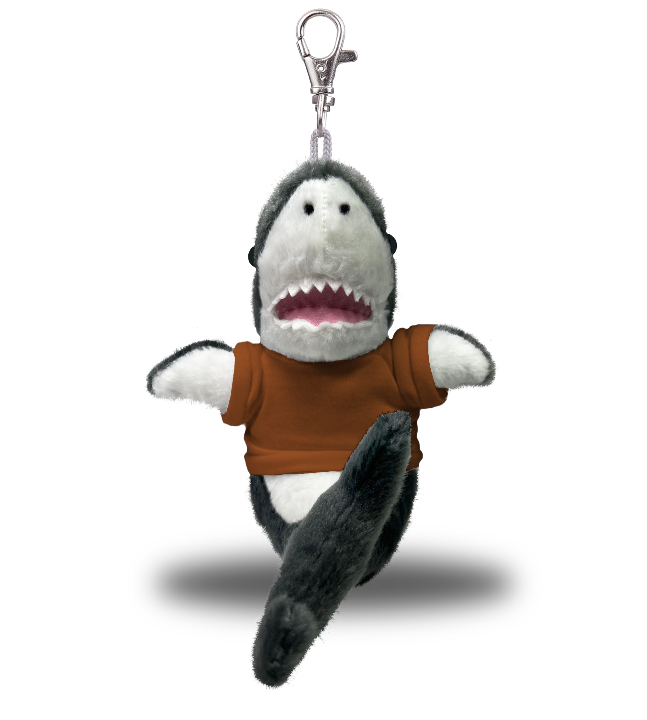 Great White Shark 4" Keychain w/ T-Shirt 10