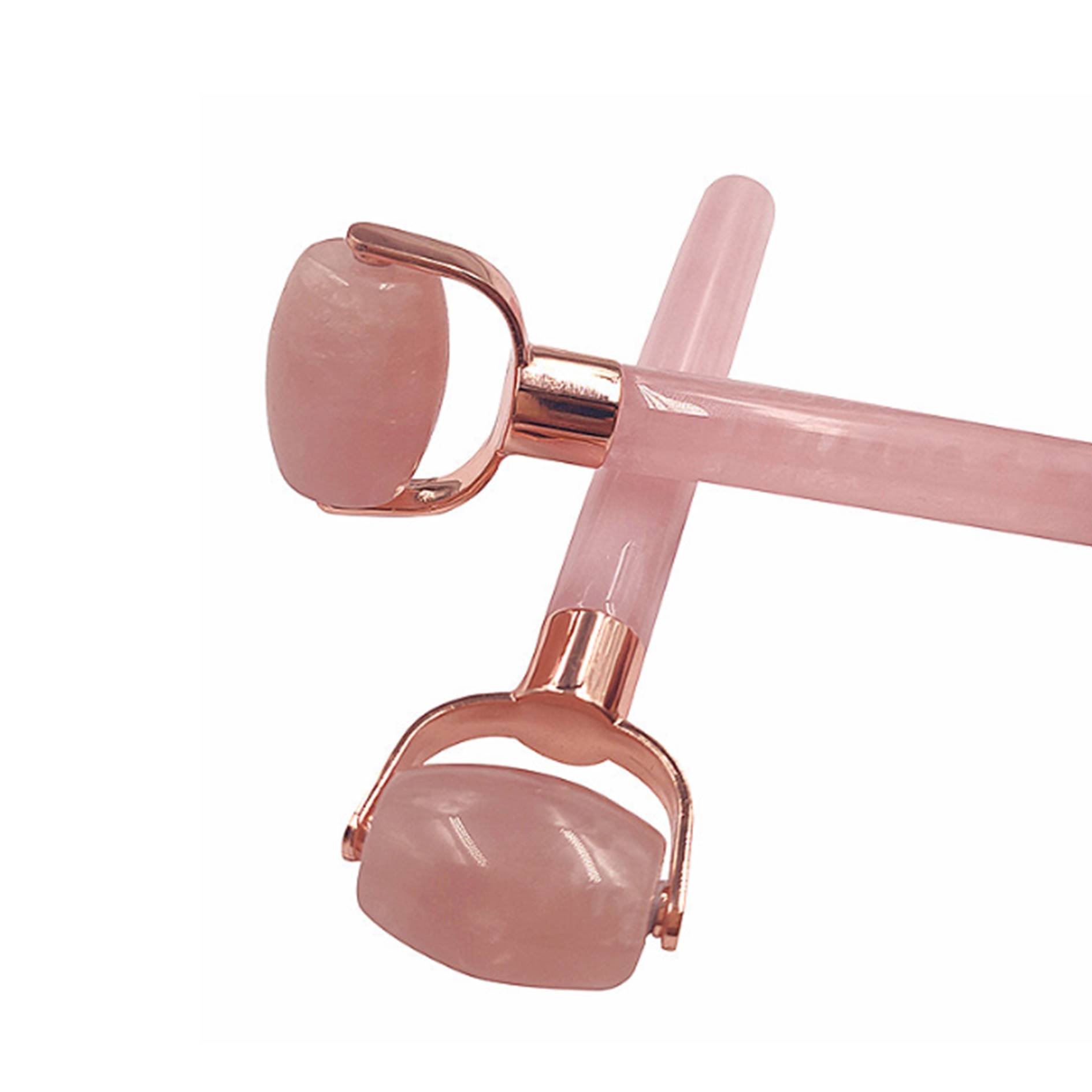 Rose Quartz Facial Roller Massage Tools 3