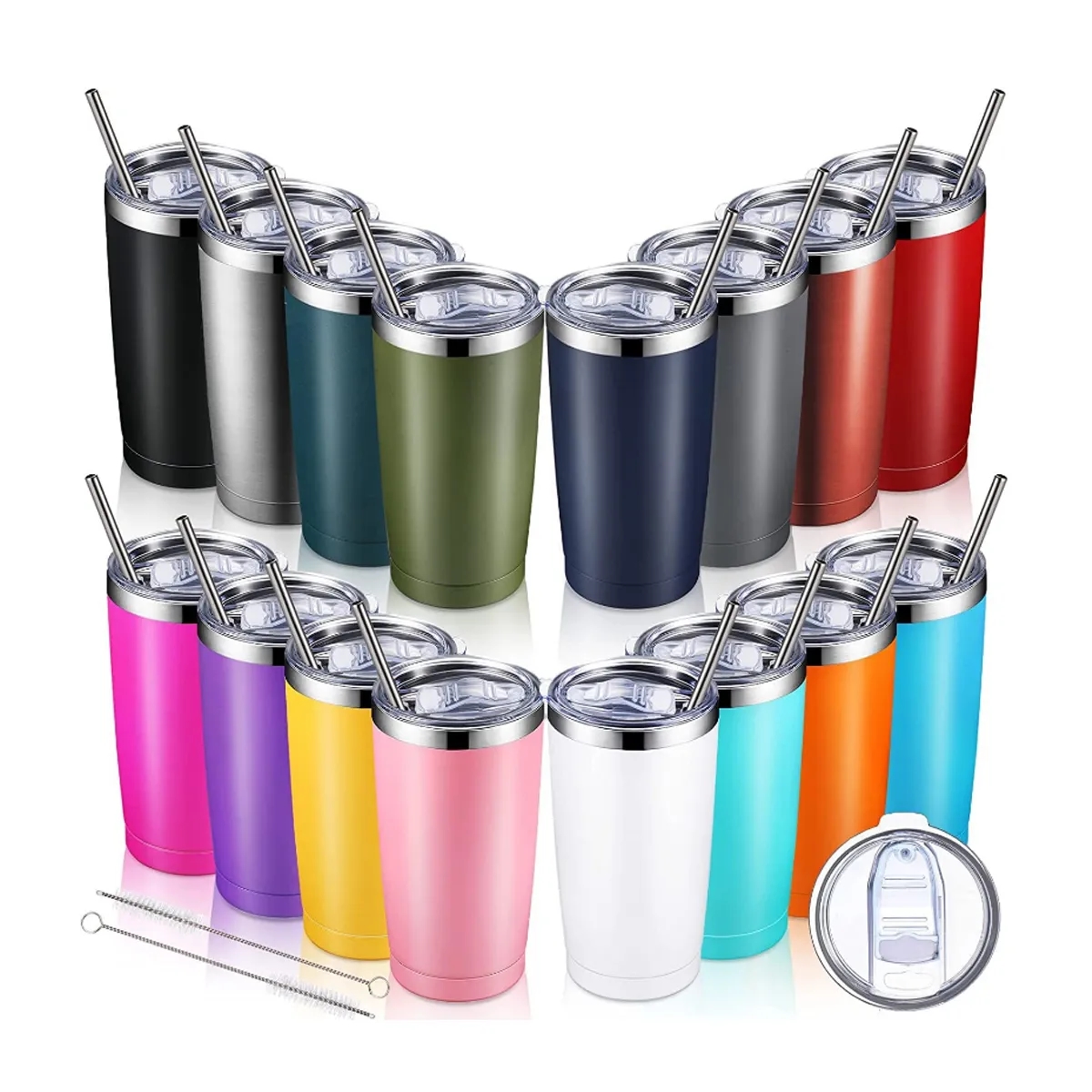 20oz Large Capacity Stainless Steel Mug Insulated Travel 3