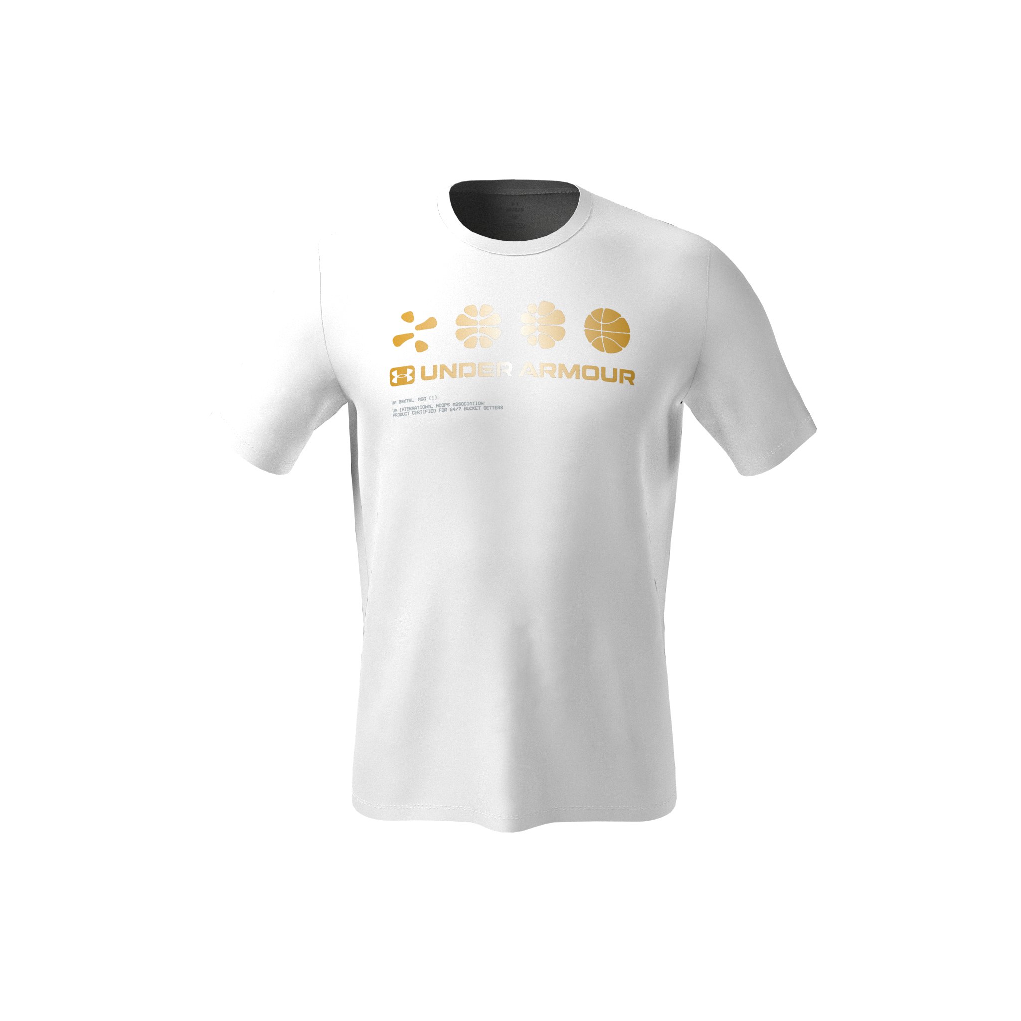 Men's UA Formula Basketball Short Sleeve 3