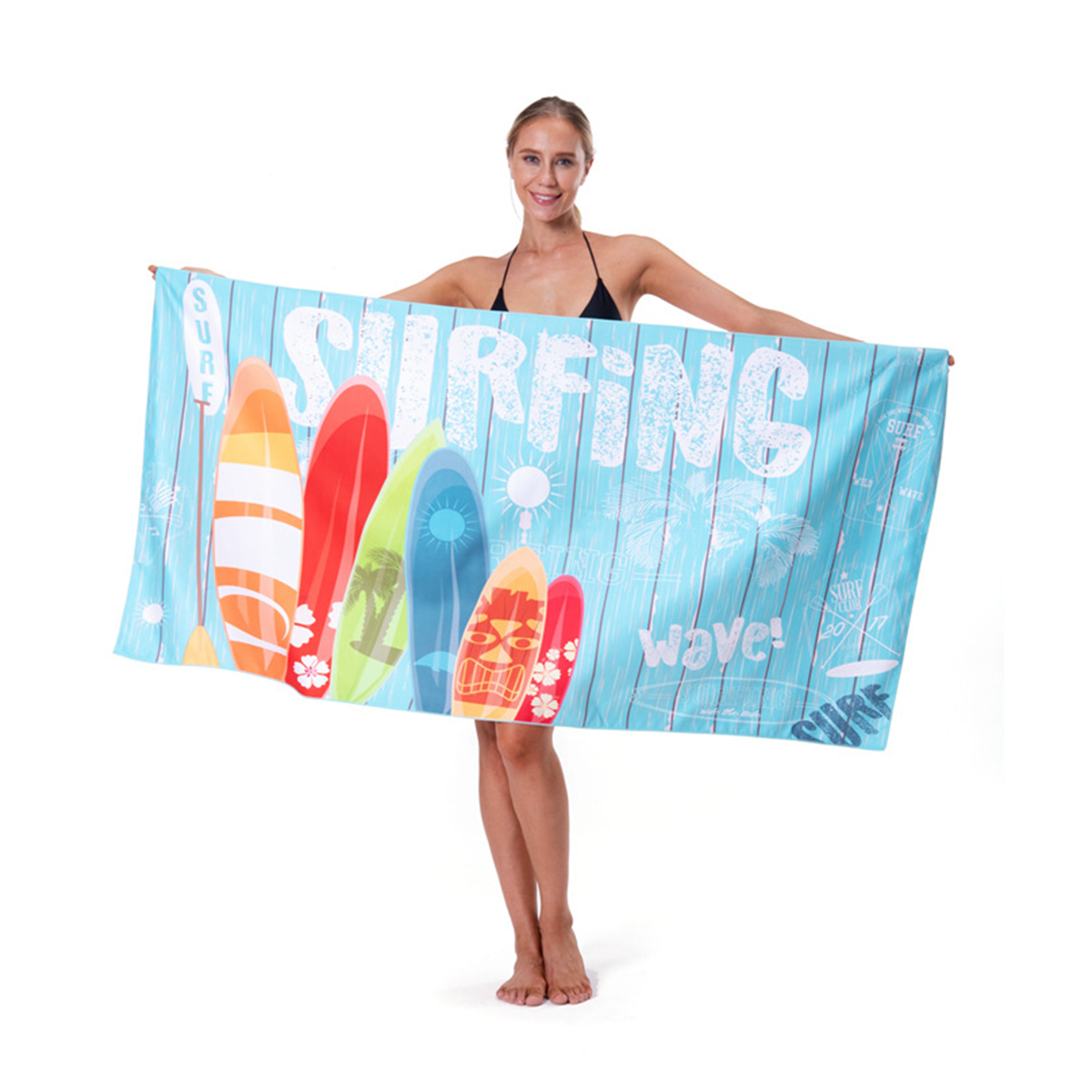 Premium Microfiber Beach Towel 60" x 30" 4