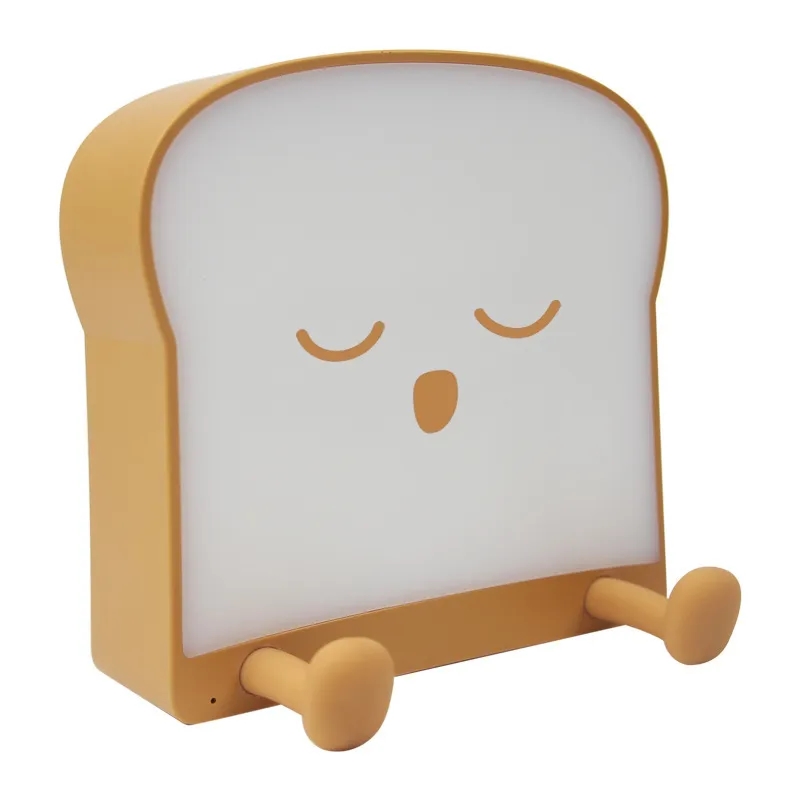 Cute Night Light Toast Bread Led Lamp 4