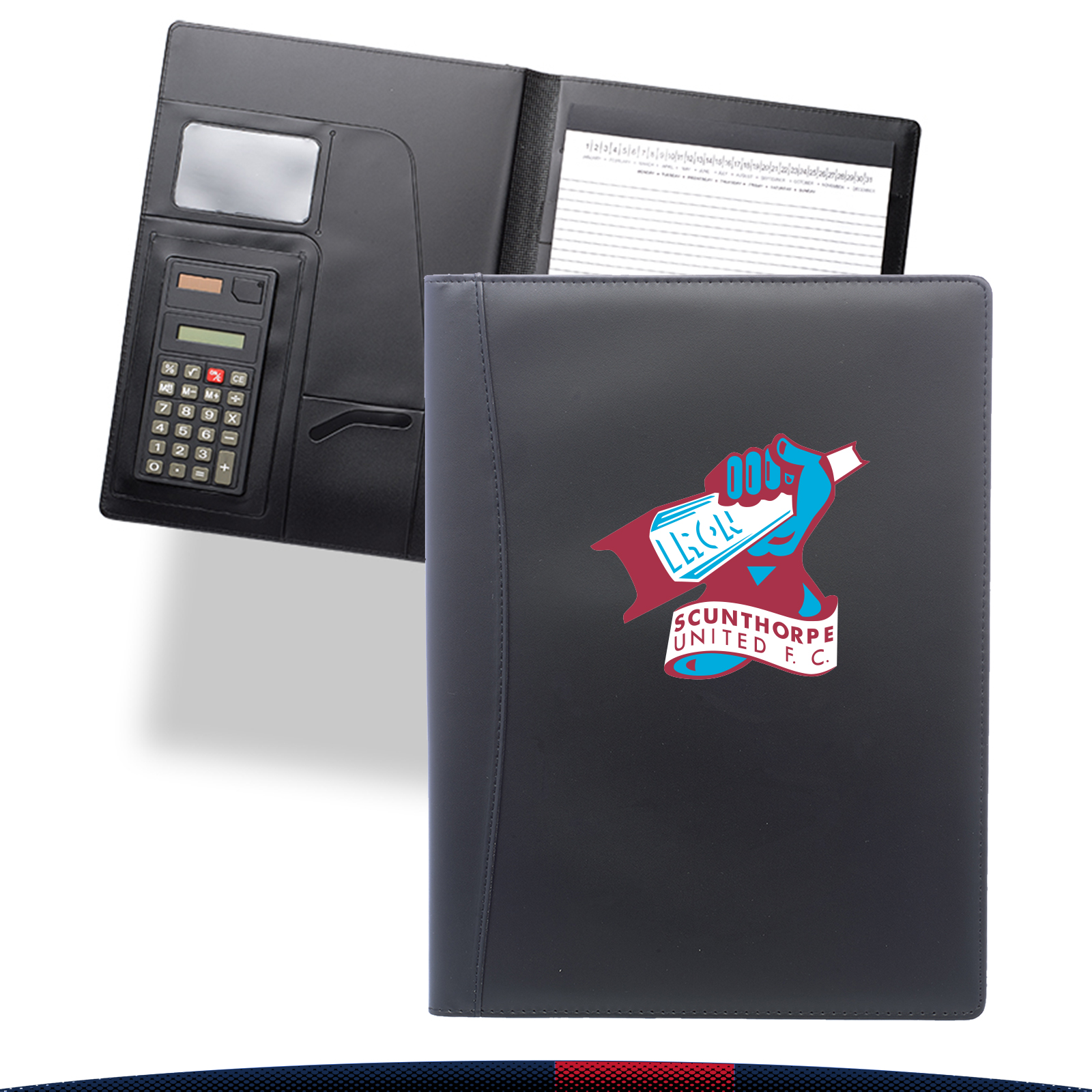 Akoc Calculator Leather Portfolios 2