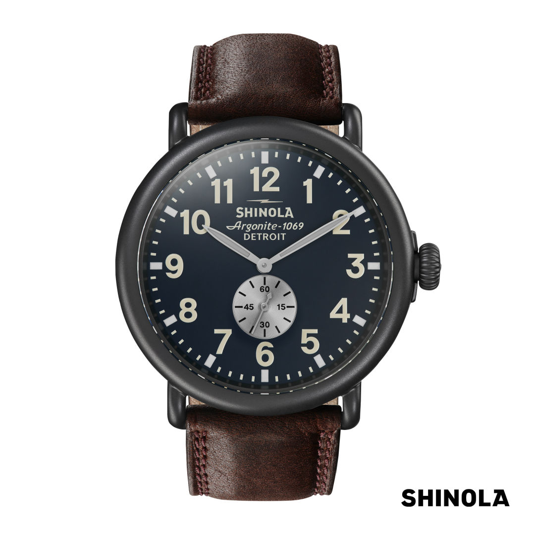 Shinola® Runwell Watch - Midnight Blue/Cattail 2