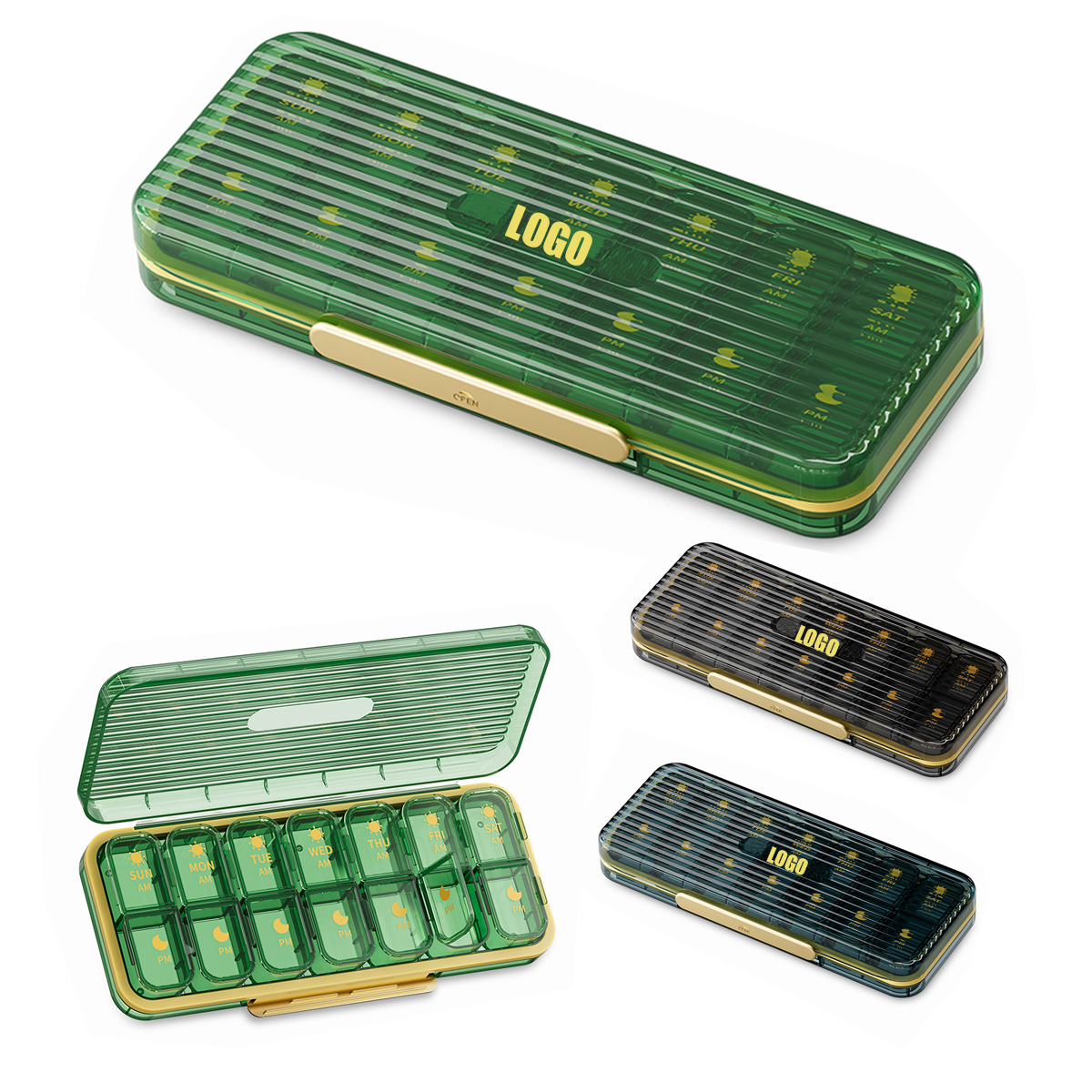 Portable Weekly Medicine Box 1