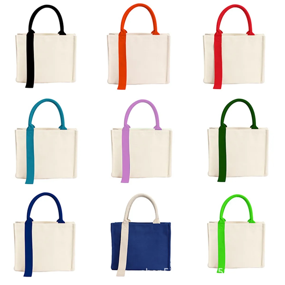 Canvas Bag With Ribbon Tote Exhibition Can Be Customized 8